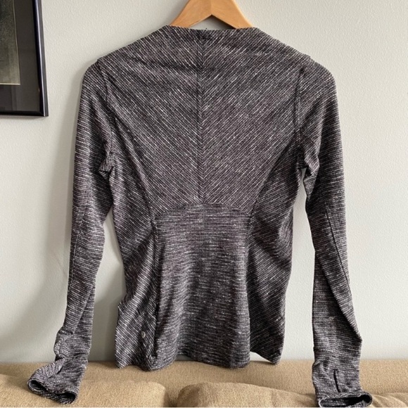Lululemon Define Jacket Black Zip Up Top Long Sleeve Shirt Kanto Catch Me 6 Luon - Picture 14 of 16